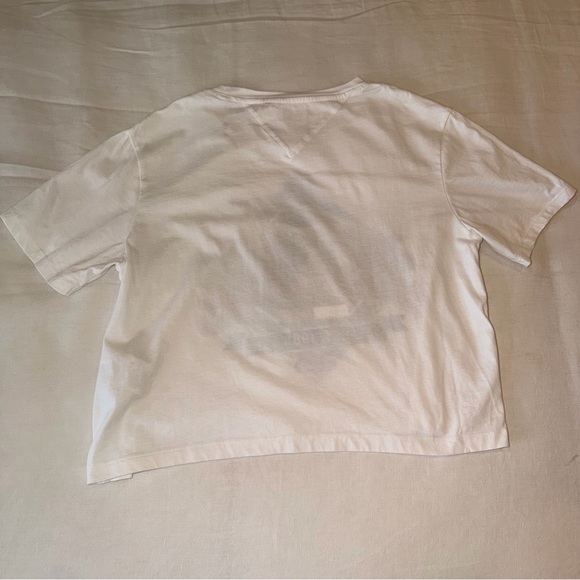 Vintage Tommy Hilfiger Cropped T-Shirt - Size XS - Picture 2 of 7